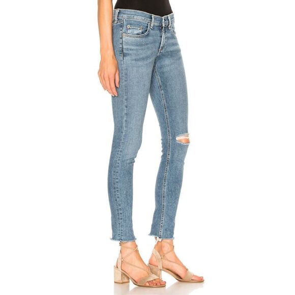 Rag & Bone Distressed Skinny Jean Denim Size 25 - Picture 1 of 15